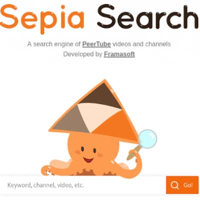 sepia search - die suchmaschine für peertube