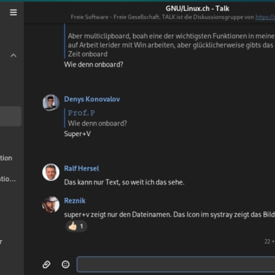 fractal 6 - neue version des matrix-clients