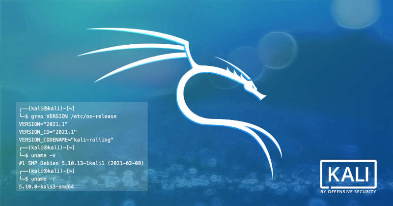 kali linux 2021.1 erschienen