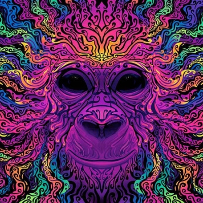 sylvia ritter malt den groovy gorilla
