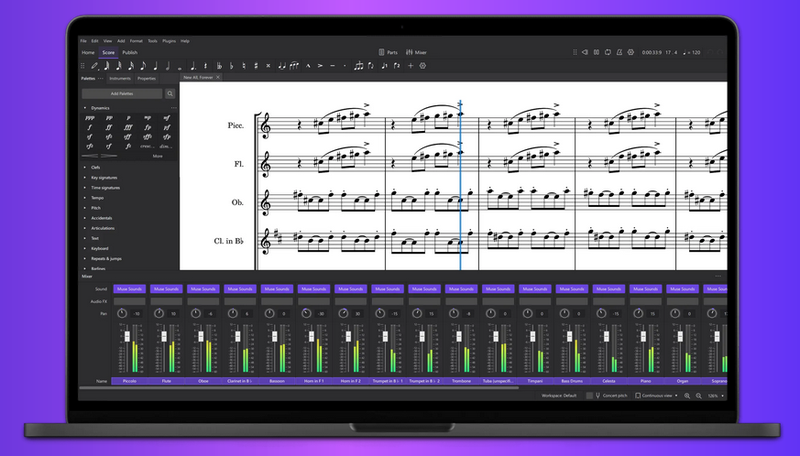 musescore 4.0 für deine komposition