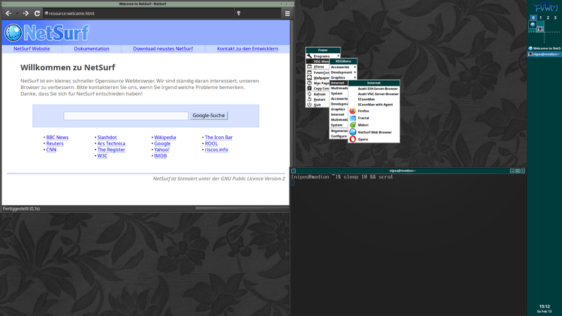 fvwm: desktop für profis