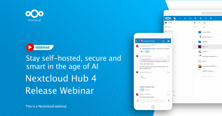 webinar zu nextcloud hub 4