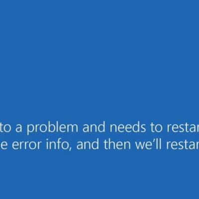 blue screen of death