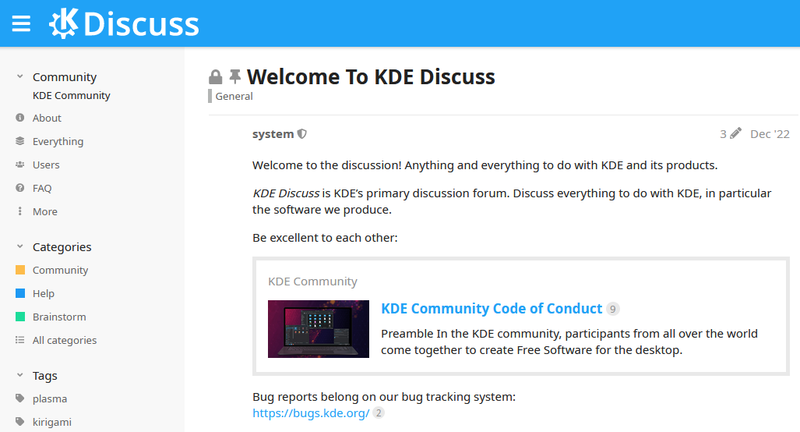 kde discuss