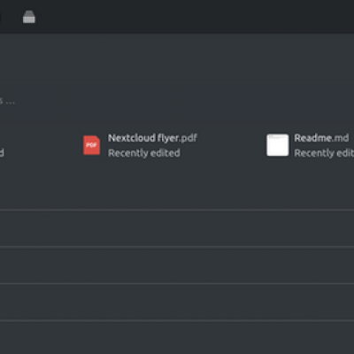 nextcloud in dunkel