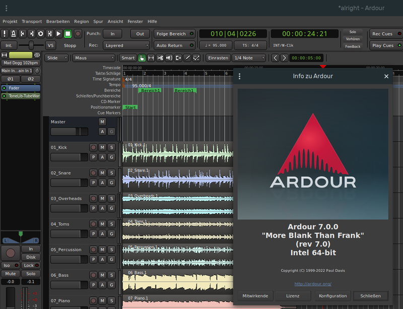 ardour 7 veröffentlicht