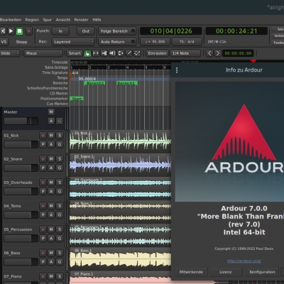 ardour 7 veröffentlicht