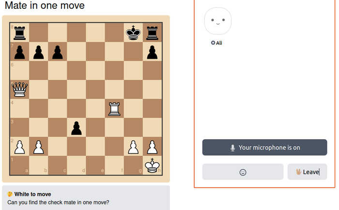 chess and chat