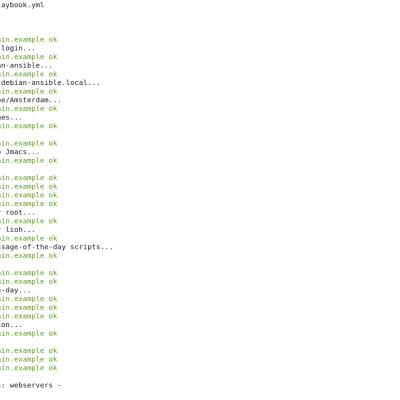 debian mit ansible verwalten