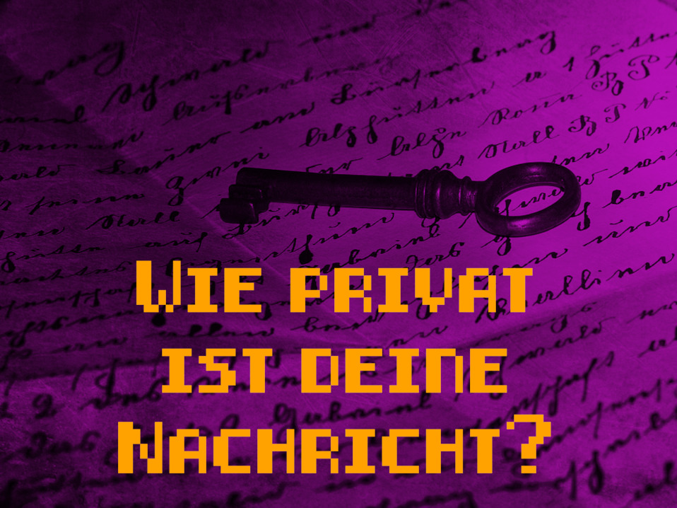 Ückück und das fediverse: wie privat ist deine nachricht?