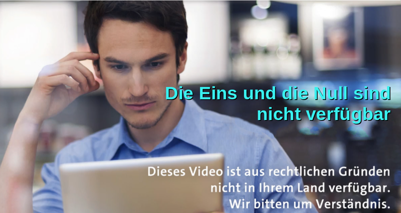 alles ist eins, ausser der null