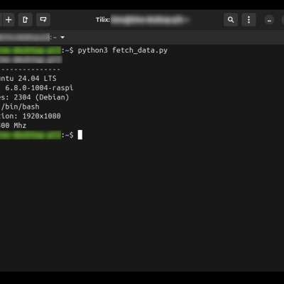python: neofetch selbst basteln