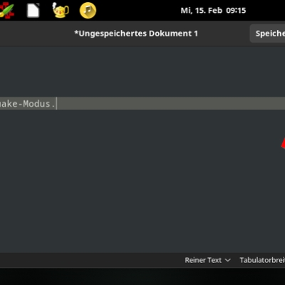 apps im quake-modus