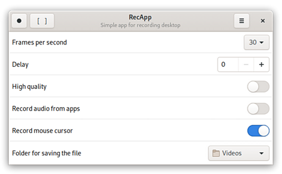 vorgestellt: recapp screen recorder