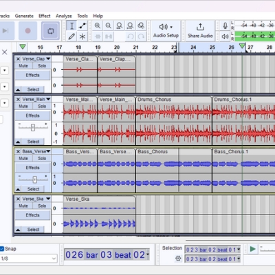 audacity 3.4 erschienen