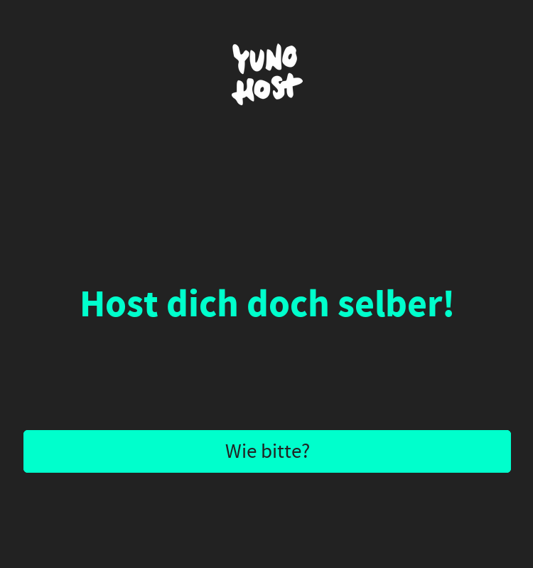 yunohost installation auf einem laptop