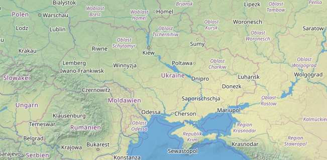 openstreetmap mit lateinischen namen