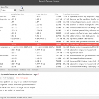 synaptic-paketmanager, alt aber gut