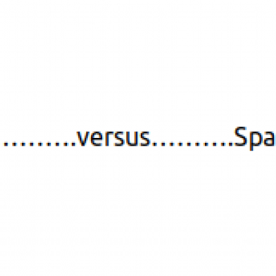 tabs versus spaces