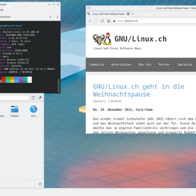 init freedom: alpine linux