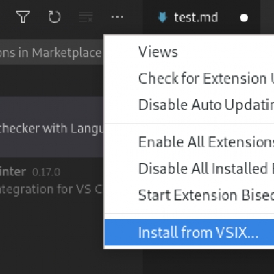 ltex - alternative languagetool implementierung für visual studio code