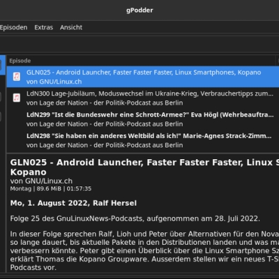 gpodder 3.11 erschienen