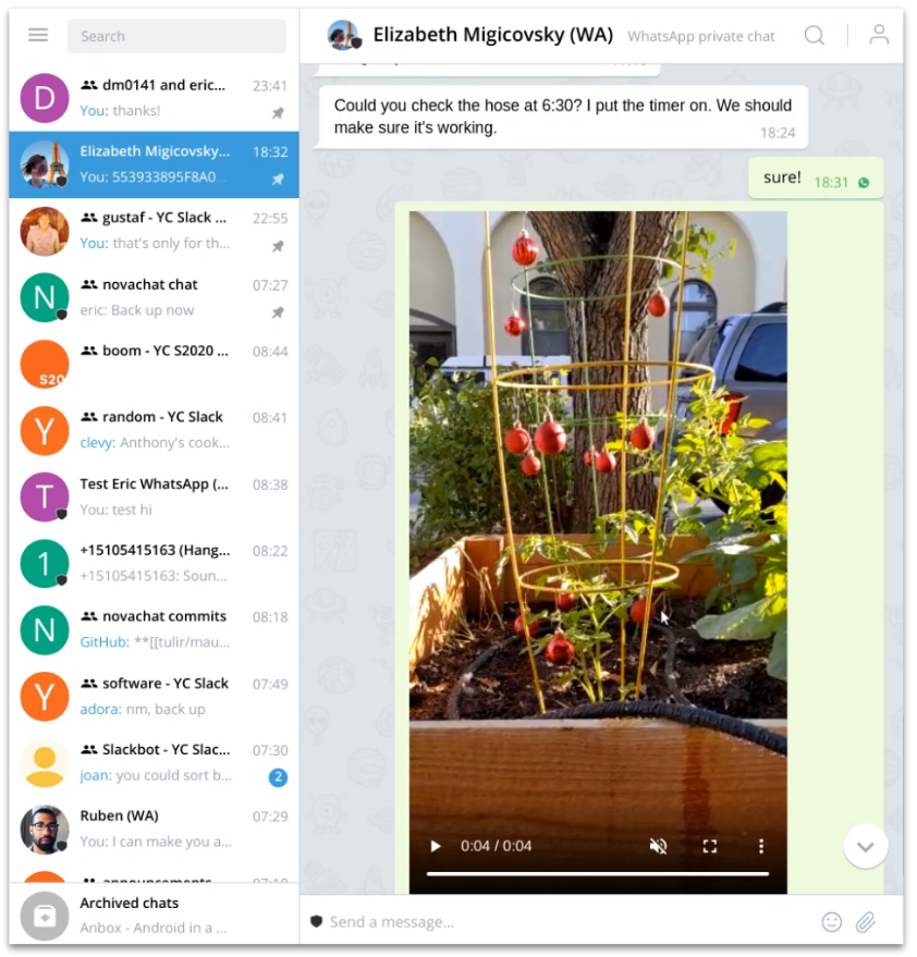 novachat beta v0.1.1