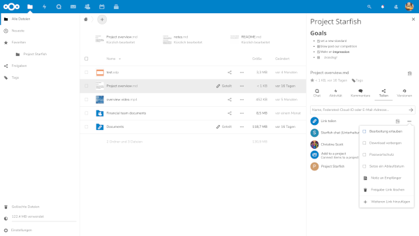 nextcloud hub 20.0.1 veröffentlicht