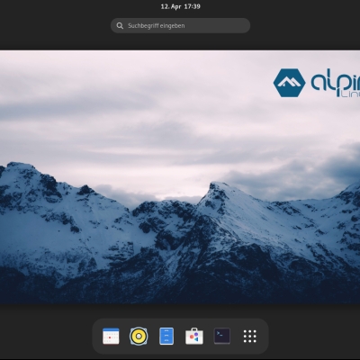 alpine linux als desktop
