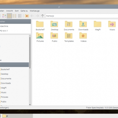  raspberry pi desktop kurztest