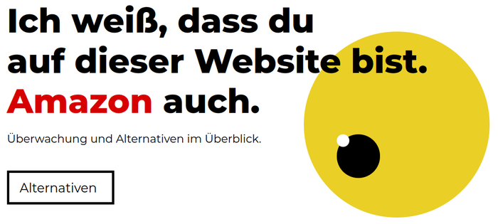 ich weiss, dass du auf dieser website bist