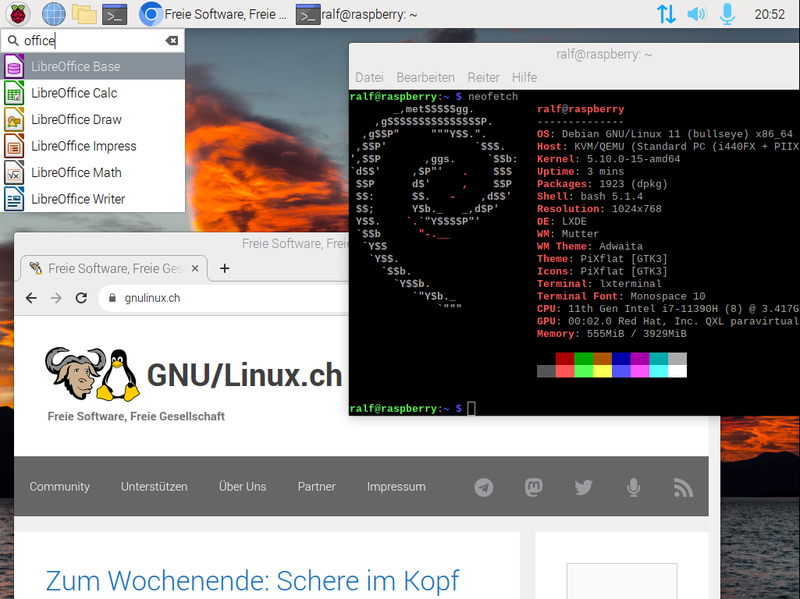 raspberry pi os von buster auf bullseye upgraden
