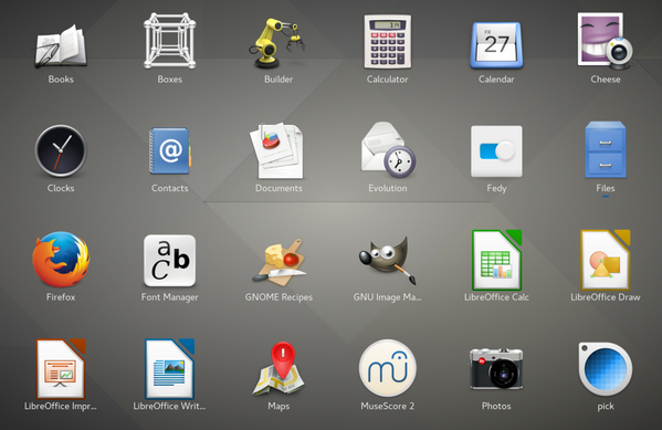 gnome 3.38 app-grid zurücksetzen