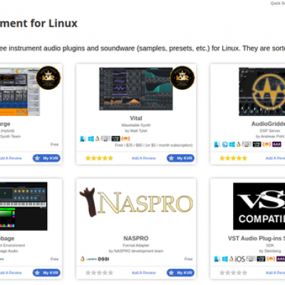 virtuelle instrumente für daws unter linux