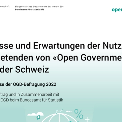 umfrage zeigt mängel im bereich der ogd-strategie der schweiz