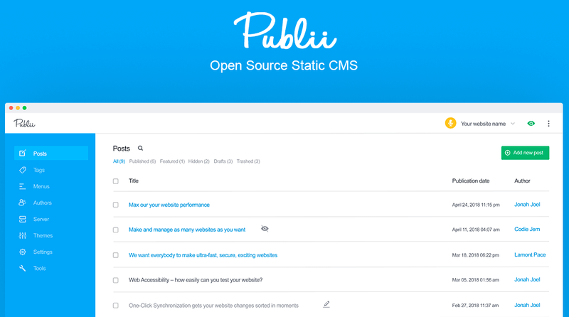 my love - publii cms