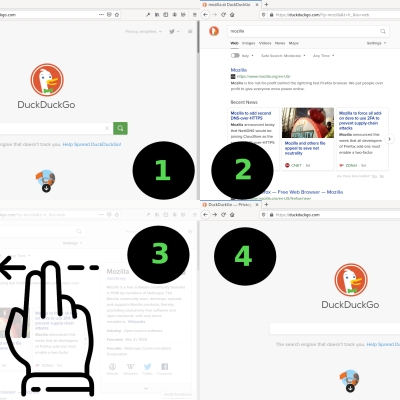 touchpad-gesten zur navigation in firefox
