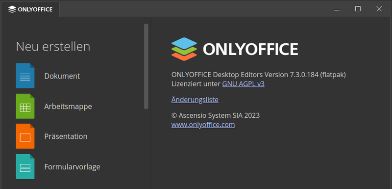 onlyoffice 7.3 ausprobiert