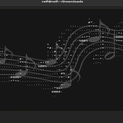 musik im terminal