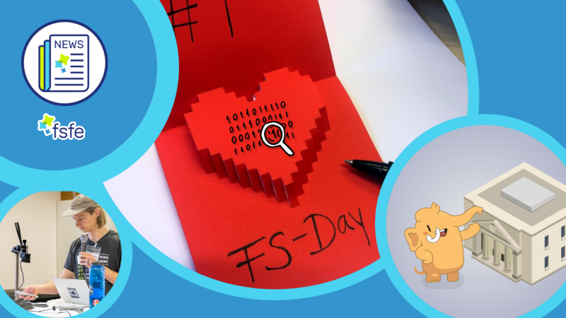 wir feiern den i love free software day