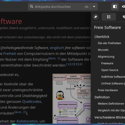 wike - wikipedia auf dem desktop