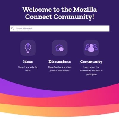 mozilla zeigt sich offen für community ideen