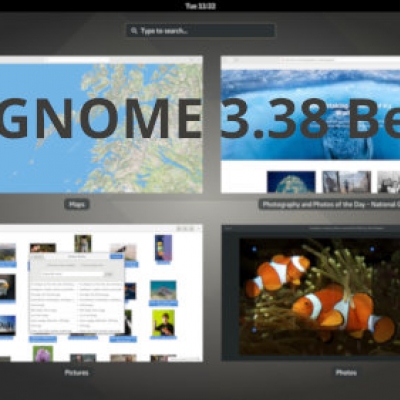 gnome 3.38 beta erschienen
