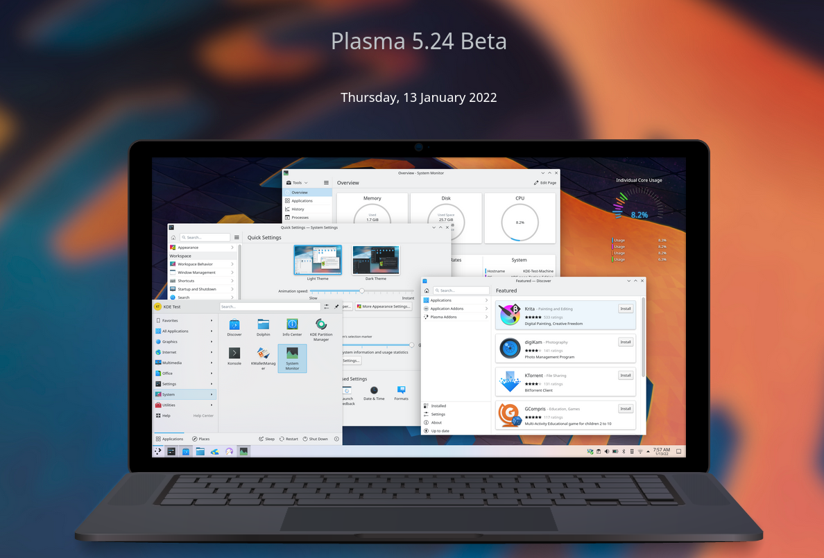 opensuse leap 15.4 mit plasma 5.24 geplant