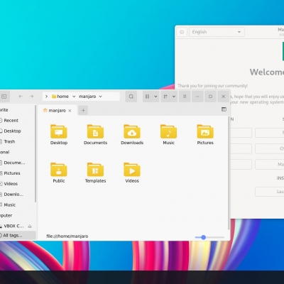 manjaro linux mit ukui und deepin desktop verfügbar
