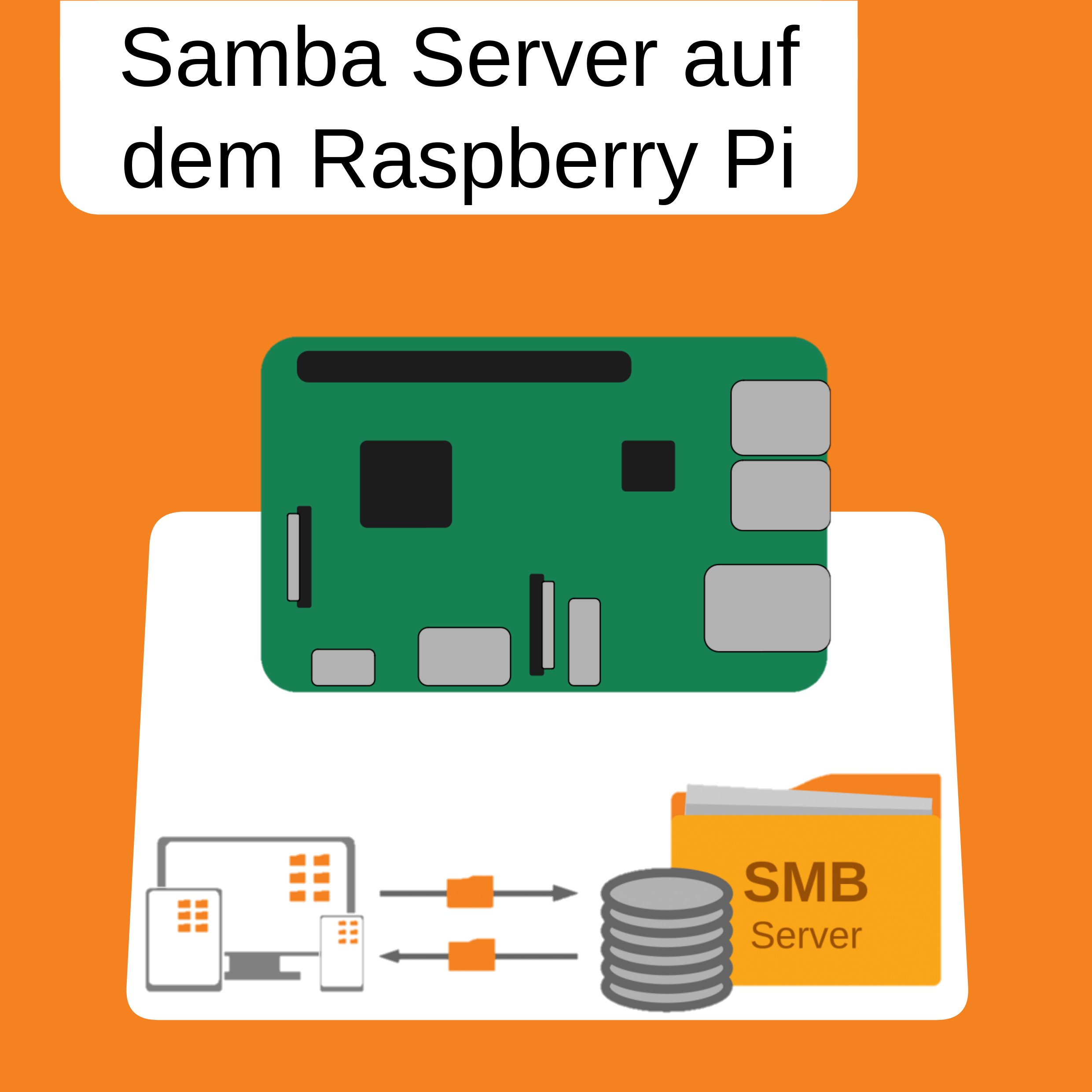 einrichten eines samba servers auf dem raspberry pi