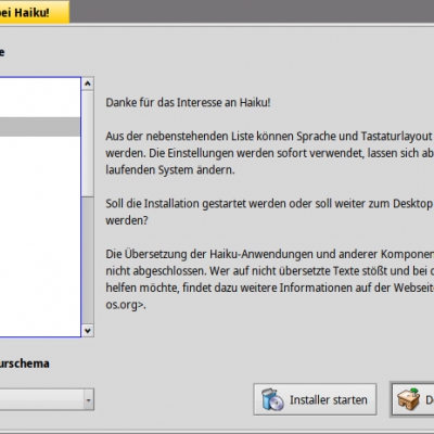 haiku (teil 3): die installation