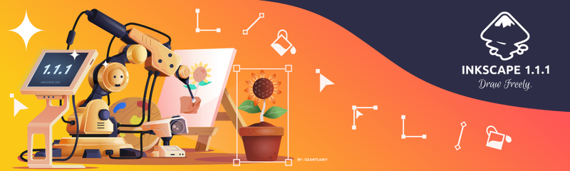inkscape 1.1.1 erschienen