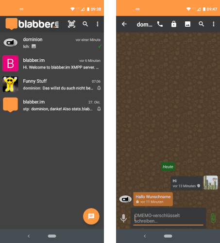pix-art messenger wird zu blabber.im